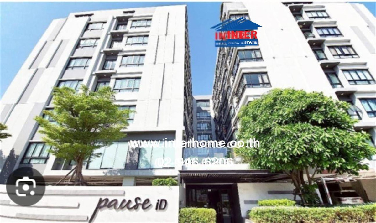For SaleCondoSamut Prakan,Samrong : Condominium 25.33 sq m. Pause ID Sukhumvit 107, near BTS Bearing, Soi Bearing, Sukhumvit Road 107. Srinakarin Road Mueang Samut Prakan, Samut Prakan