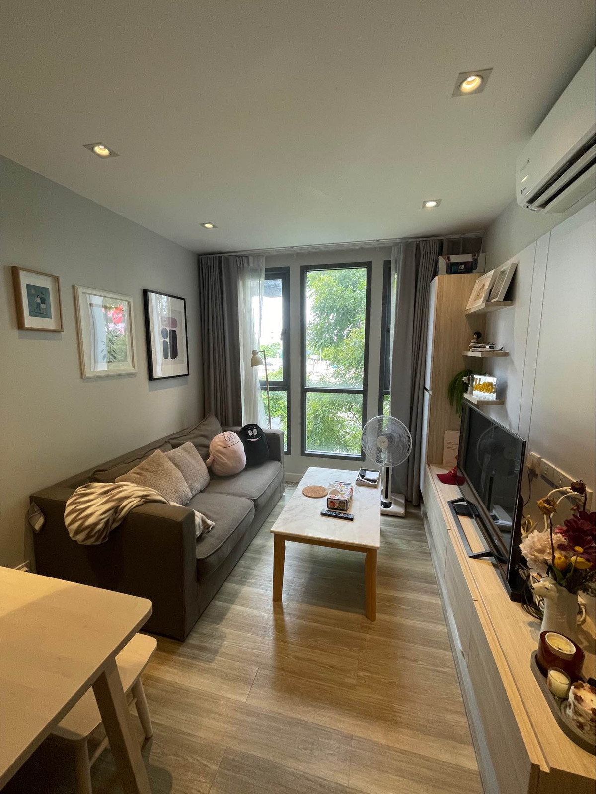 For SaleCondoOnnut, Udomsuk : Condo for sale Moniiq Sukhumvit 64 (Moniiq Sukhumvit 64) Condo for sale, 2 bedrooms, 47 sq m., corner room, fully furnished, beautiful, ready to move in.