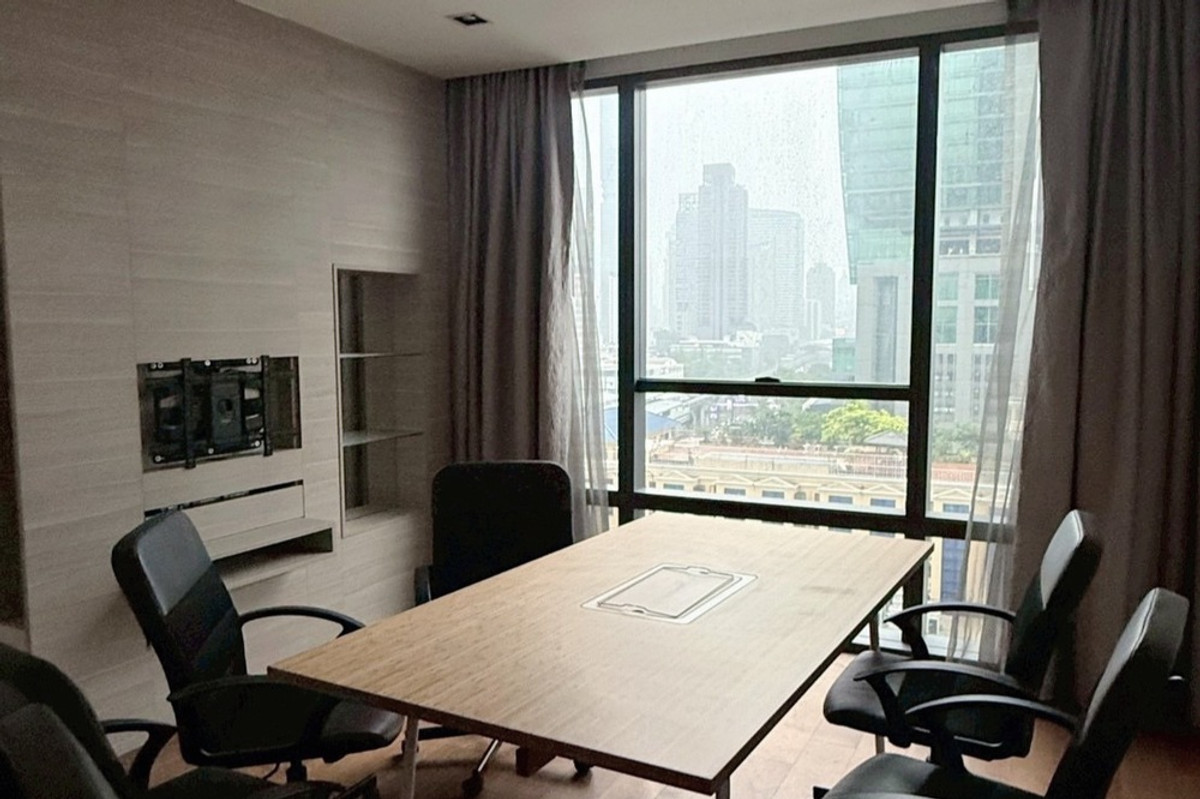 For SaleCondoSathorn, Narathiwat : For Sale C20221201523...The Bangkok Sathorn 1 Bedroom 1 Bathroom, Nice City View 