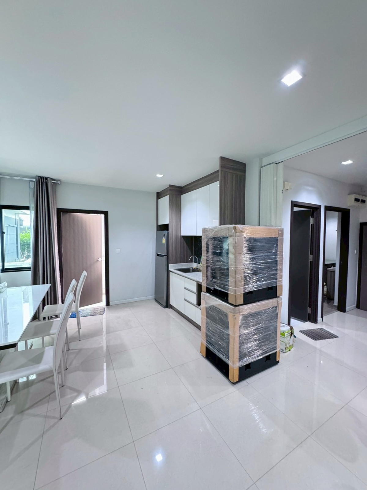 HousePathum Thani,Rangsit, Thammasat : 95227 - Sell/rent semi-detached house Chiwarom Village Rangsit-Don Mueang