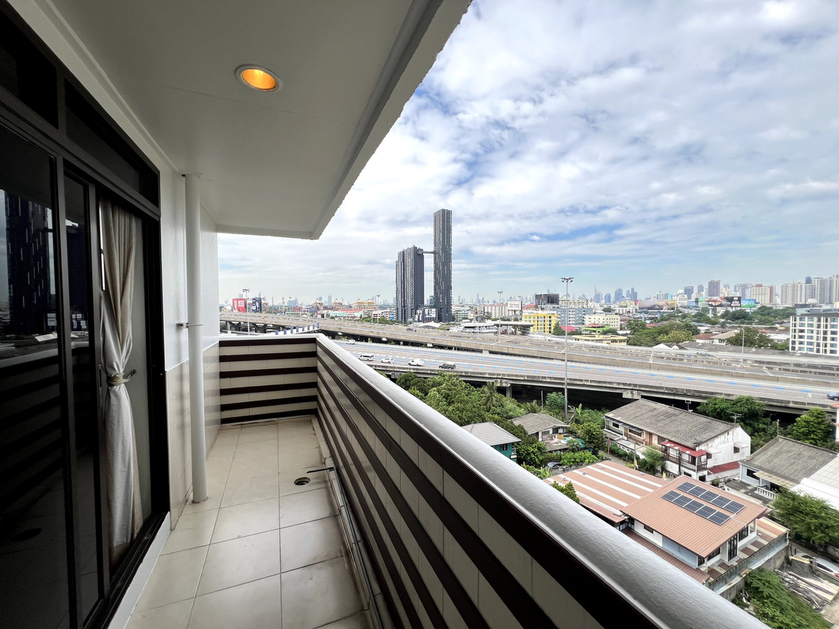 For RentCondoOnnut, Udomsuk : P-2873 For rent!! The Roof Garden Condo, ready to move in, near BTS On Nut.