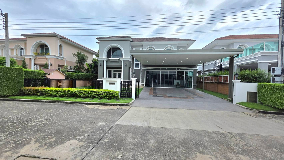 For SaleHouseLadkrabang, Suwannaphum Airport : Two Grande Monaco Bangna - Wongwaen / 3 Bedrooms (FOR SALE) POON066