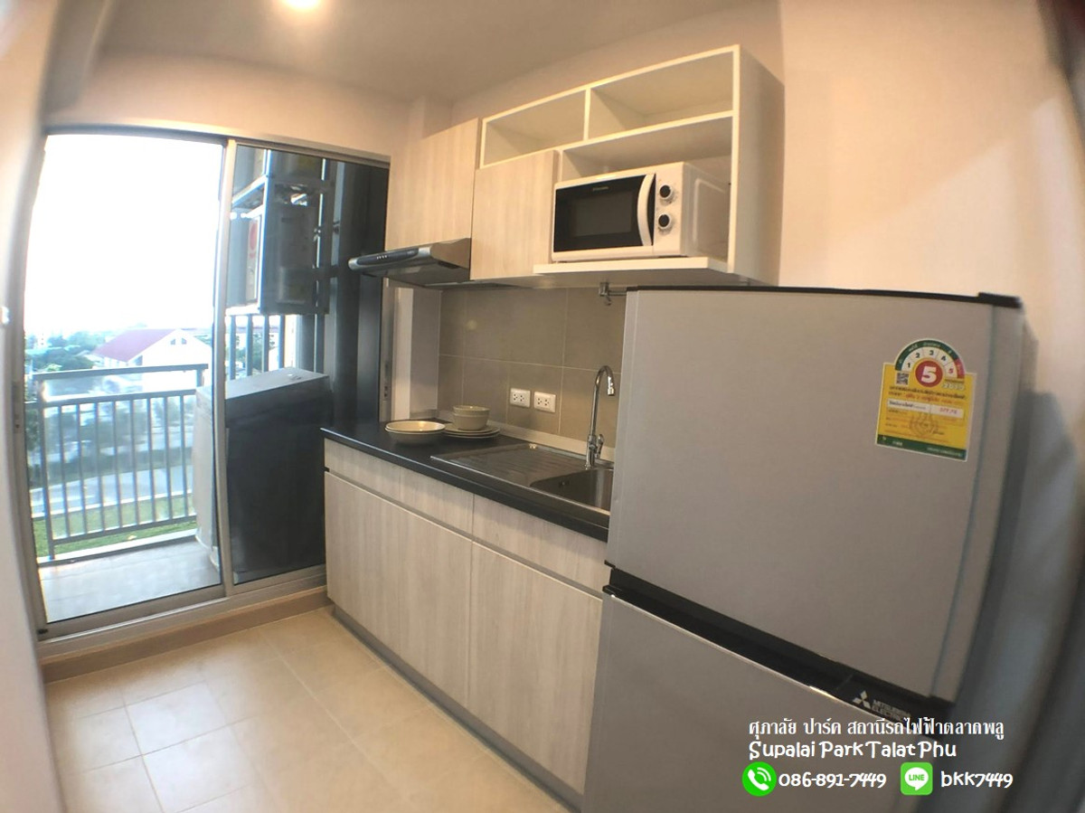 For SaleCondoThaphra, Talat Phlu, Wutthakat : ✅✅ Condo for sale, Supalai Park, Talat Phlu BTS Station, 1 bedroom, 1 bathroom, 35 sq m., 5th floor, common floor, swimming pool, fitness.