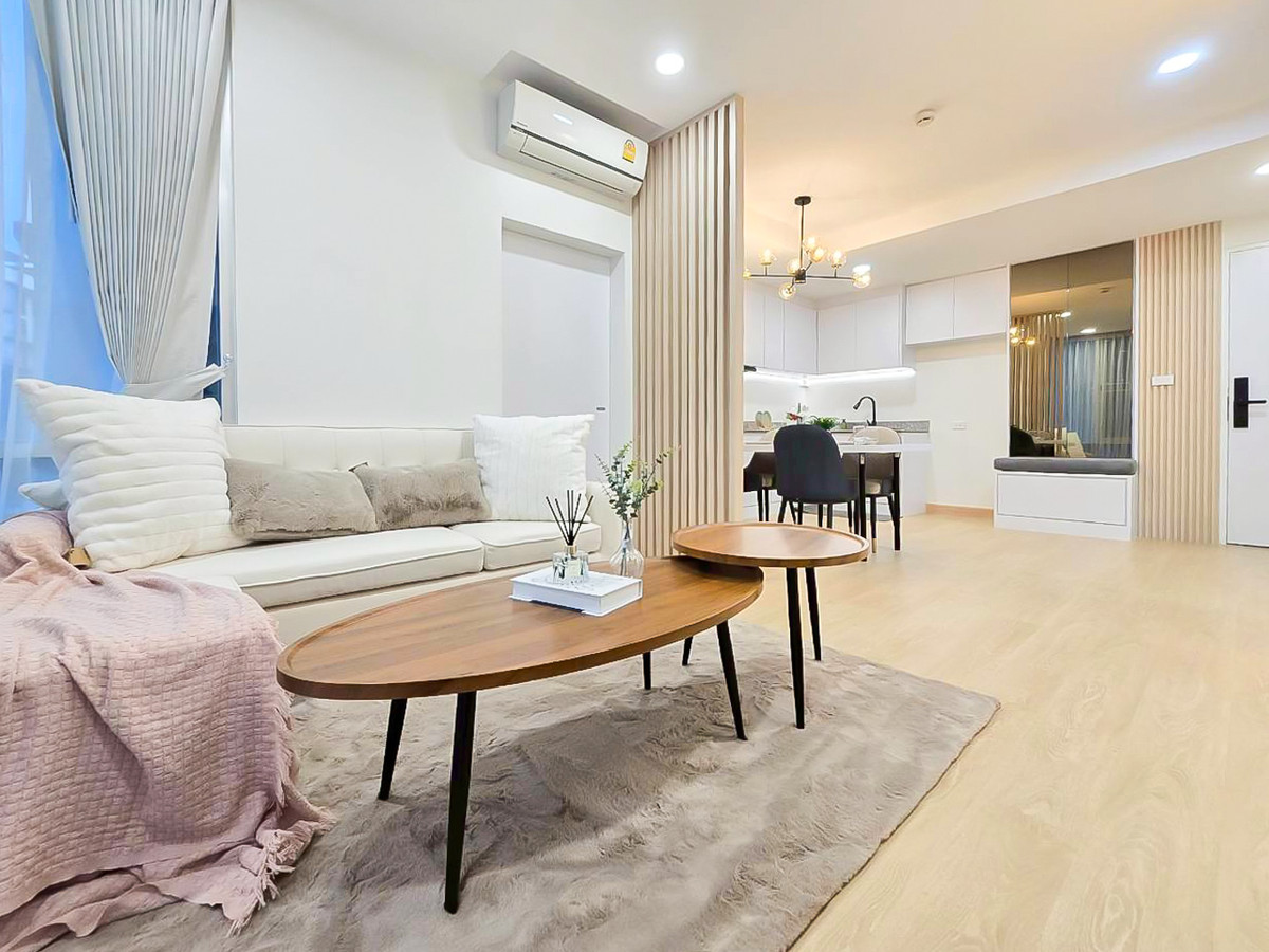 ขายคอนโดพัฒนาการ ศรีนครินทร์ : K-6649 RARE ITEM !!  ห้องใหญ่ วิวไม่บล็อค ตกแต่งใหม่ พร้อมอยู่ The Iris ศรีนครินทร์ พระราม 9 ใกล้ BTS ศรีนุช