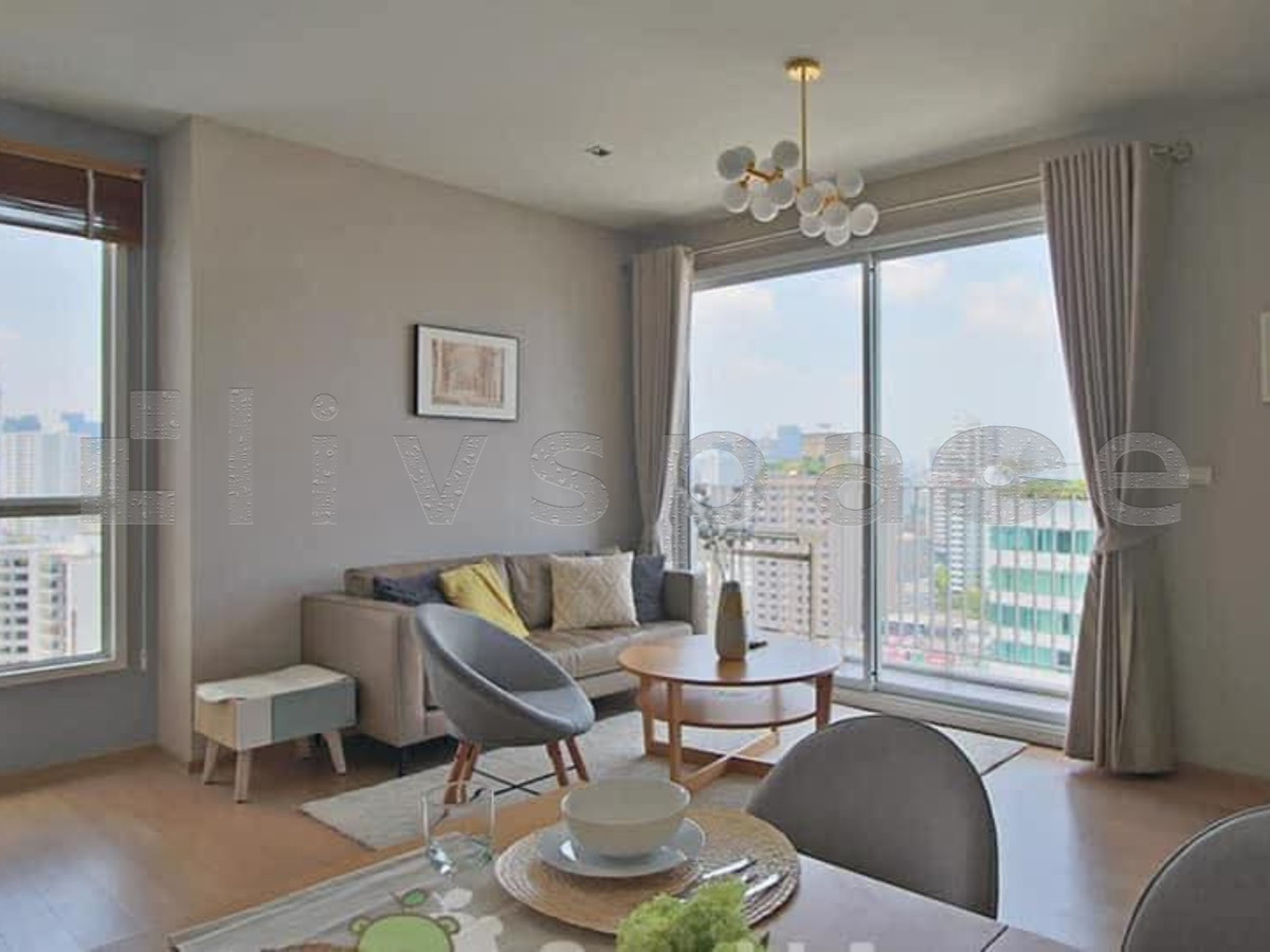 ขายคอนโดสุขุมวิท อโศก ทองหล่อ : ▚ LD212ツ สำหรับขาย HQ Thonglor [Corner Unit] 1 นอนใหญ่ 58 ตรม. ⭐ แต่งใหม่สวยฉ่ำ ลด 2 ล้าน! เหลือ 10M 