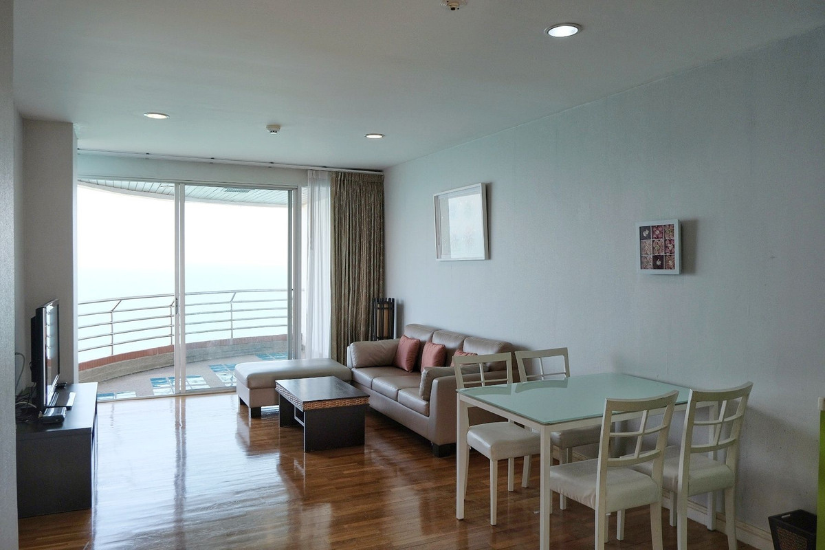 For SaleCondoCha-am Phetchaburi : 89050 - Urgent sale, vacation condo on Cha-am beach, large room, high floor, beautiful view, 2 bedrooms, 2 bathrooms.