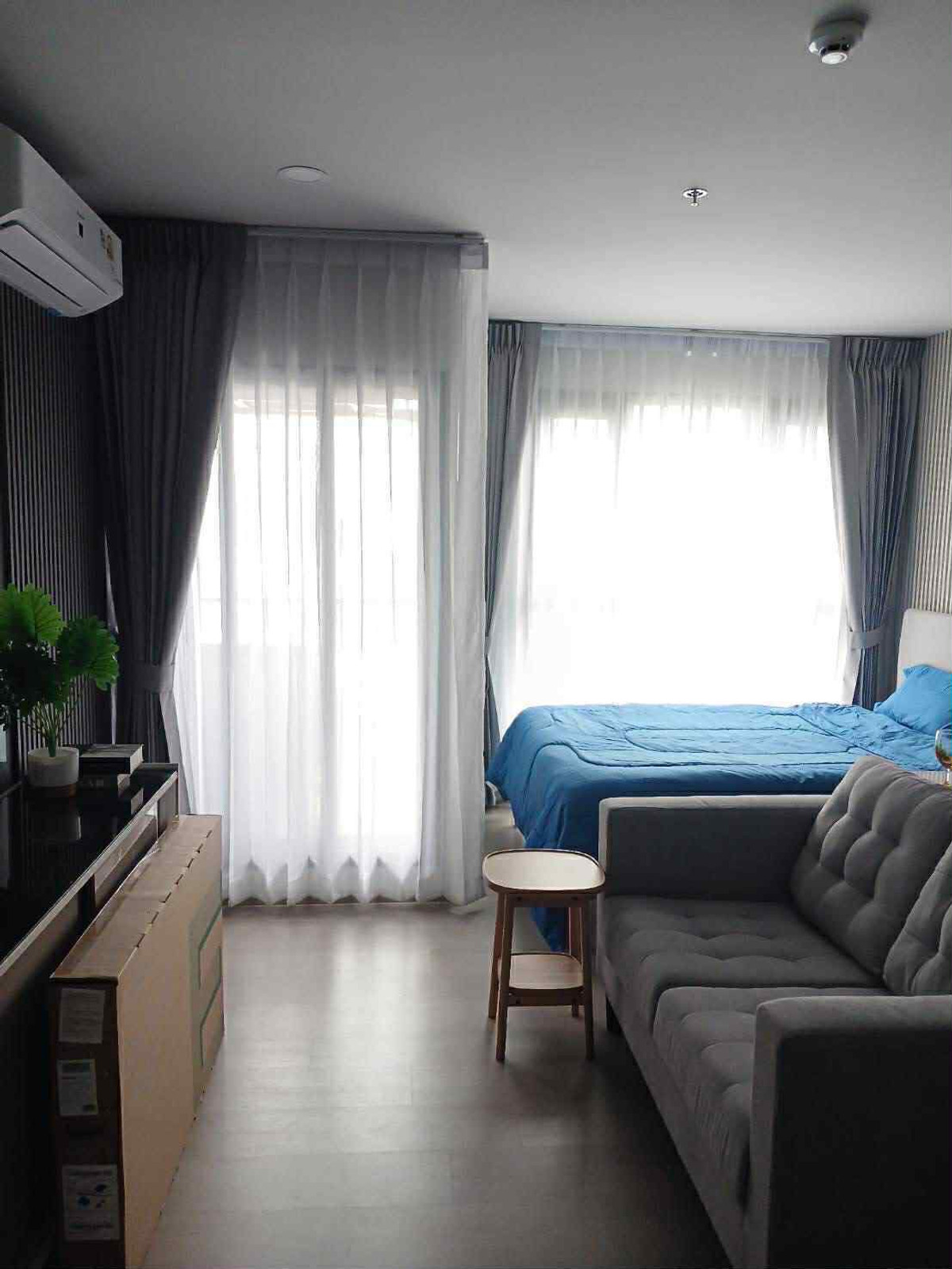 For RentCondoOnnut, Udomsuk : P-2875 room ready to move in near BTS On Nut Aspire Onnut Station
