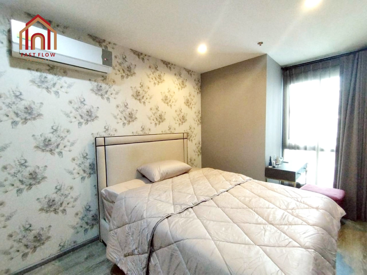 For SaleCondoPinklao, Charansanitwong : For sale, 21st floor, Building 1, poolside, fully furnished, ready to move in, 1 bedroom, fully furnished, Ideo Mobi Charan-Interchange, near MRT Bang Khun Non and Siriraj Hospital.