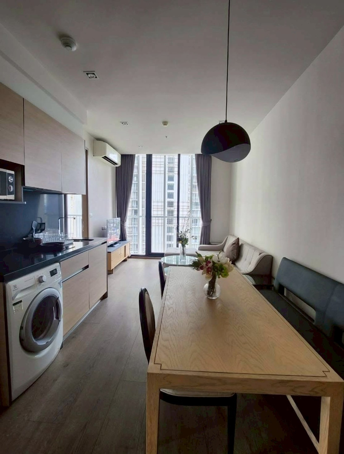 For RentCondoSukhumvit, Asoke, Thonglor : LTH13625 – Condo for Rent | Park Origin Phrom Phong | 56 sqm | 2 Beds 1 Bath | Floor 21+, Tower 4 | 60K/Month | Near BTS Phrom Phong | คอนโดให้เช่า พาร์ค ออริจิ้น พร้อมพงษ์