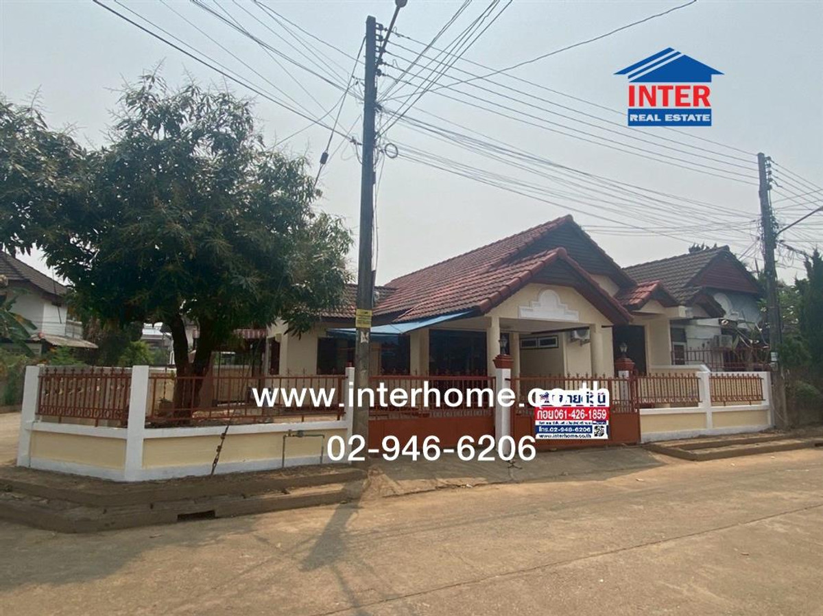 ขายบ้านเชียงใหม่ : บ้านเดี่ยว 2 ชั้น 51.4 ตร.ว. หมู่บ้านเวียงทอง ถนนมหิดล ถนนป่าแดด เมืองเชียงใหม่ เชียงใหม่