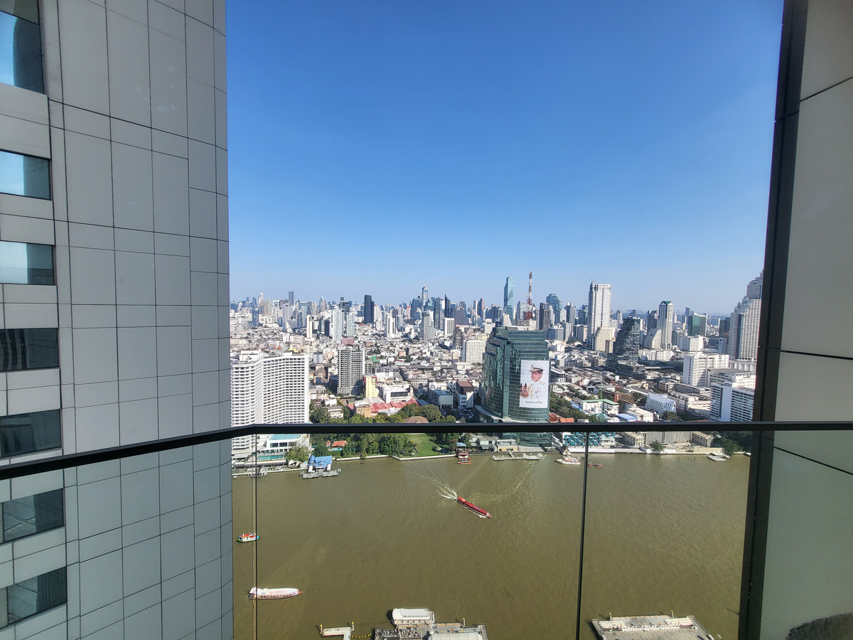 ให้เช่าคอนโดวงเวียนใหญ่ เจริญนคร : 🗼Highest Condo 🏯 Superluxury Magnolias Waterfront Residence 2bed2bath 103 Sqm All Fur Chanintr ,Welcome Foreign 130,000-