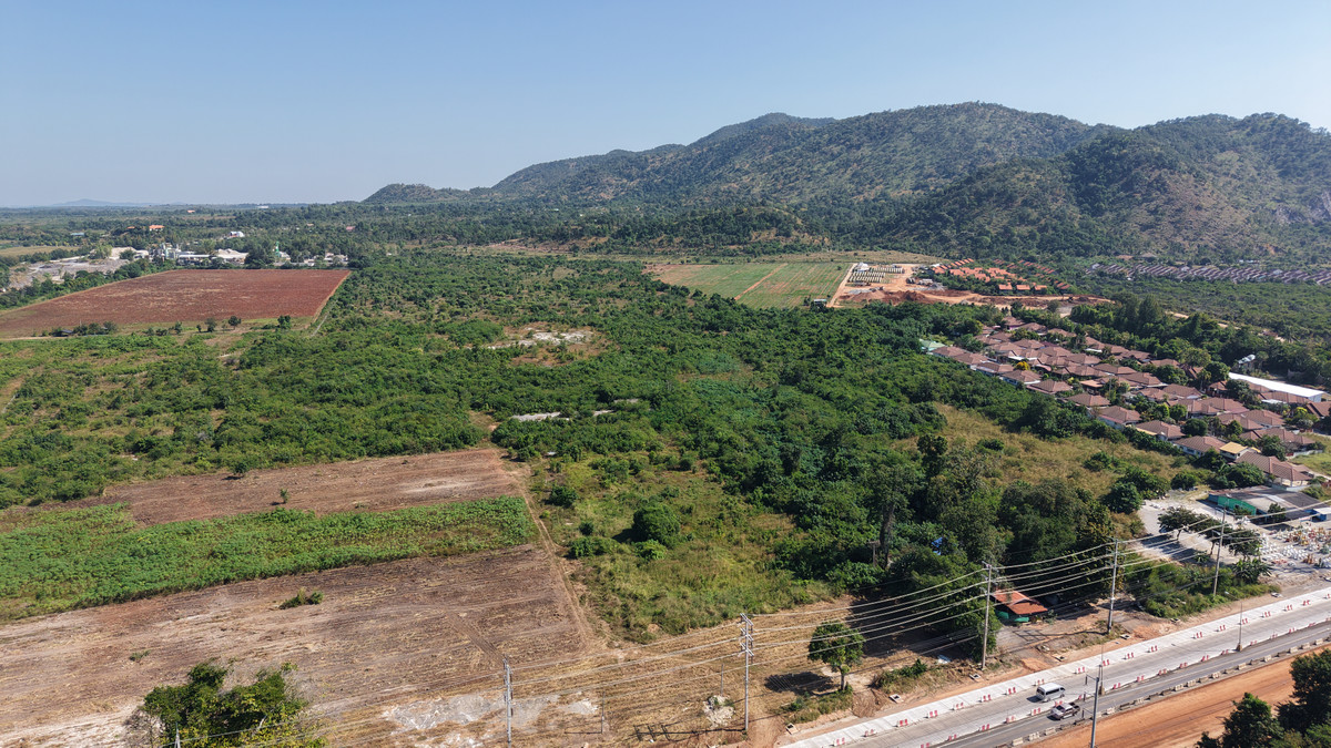 ขายที่ดินกาญจนบุรี : ขายที่ดิน 15-1-63.3 ไร่! ติดถนนแก่นเสี้ยน เข้า–ออก 2 ทาง