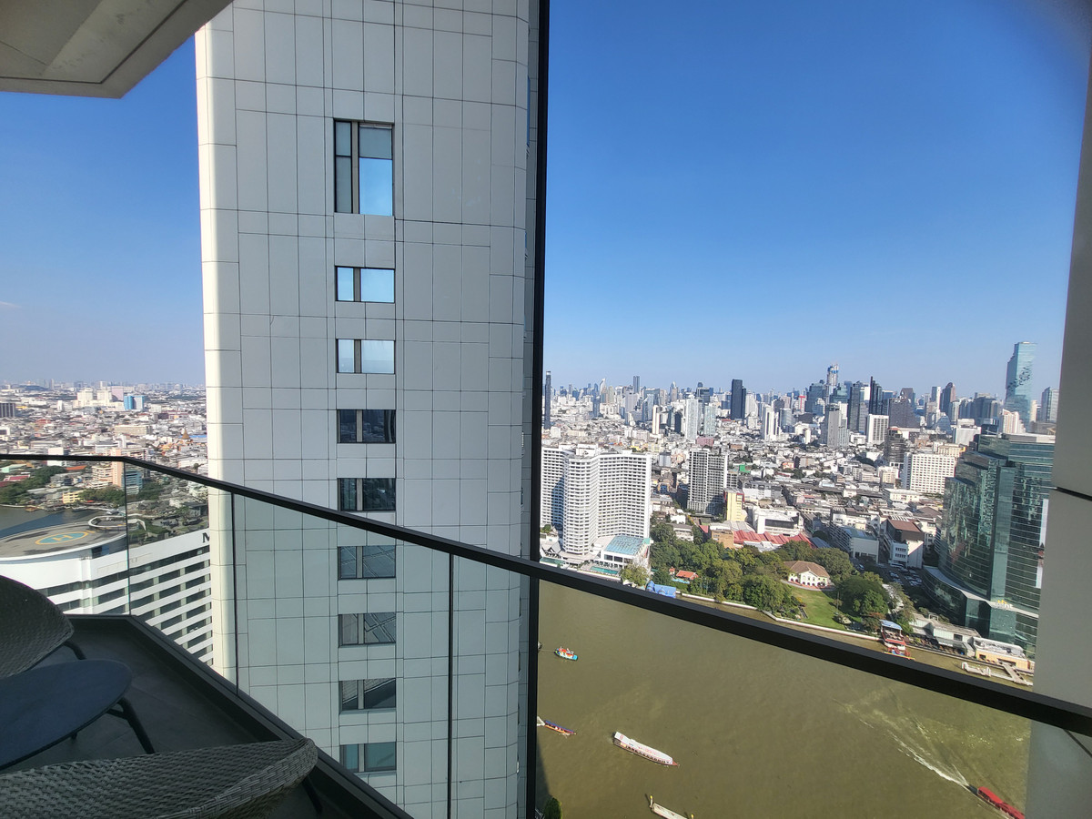 ให้เช่าคอนโดวงเวียนใหญ่ เจริญนคร : 🗼Highest Condo 🏯 Superluxury Magnolias Waterfront Residence 2bed2bath 103 Sqm All Fur Chanintr ,Welcome Foreign 130,000-