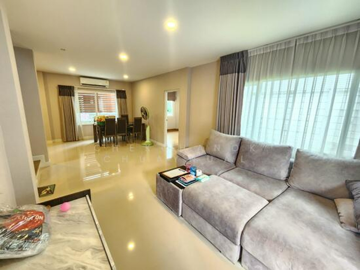 ขายบ้านนวมินทร์ รามอินทรา : บ้านเดี่ยว The City พหลโยธิน สายไหม แบบบ้านใหญ่ 4ห้องนอน 3ห้องน้ำ แปลงริมสภาพดีมาก ไม่เคยปล่อยเช่า ด่วน! ขายถูกที่สุดในโครงการ!