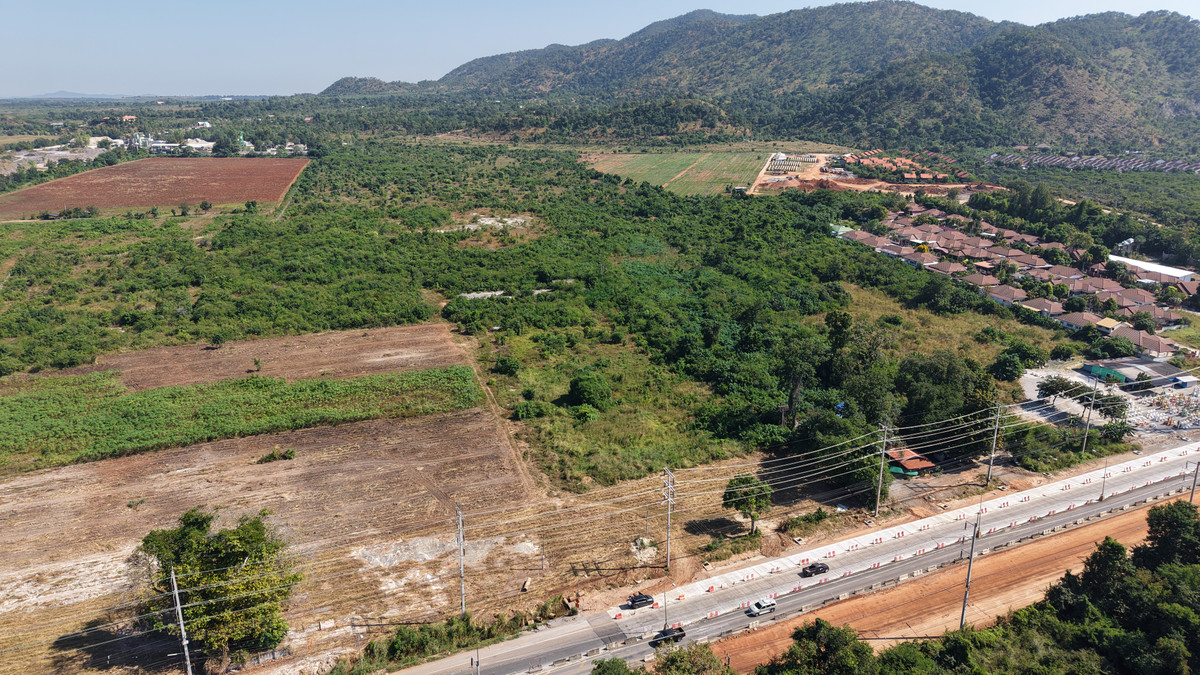 ขายที่ดินกาญจนบุรี : ขายที่ดิน 15-1-63.3 ไร่! ติดถนนแก่นเสี้ยน เข้า–ออก 2 ทาง