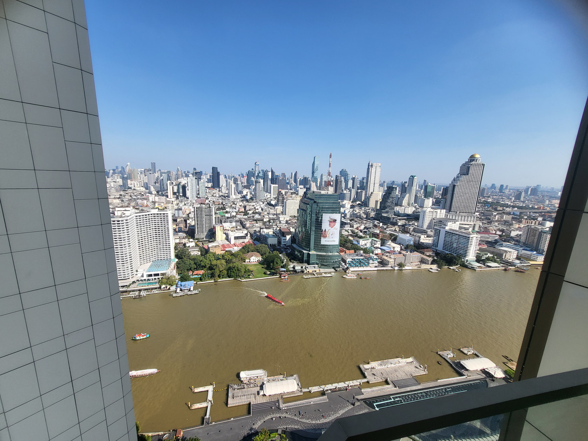ให้เช่าคอนโดวงเวียนใหญ่ เจริญนคร : 🗼Highest Condo 🏯 Superluxury Magnolias Waterfront Residence 2bed2bath 103 Sqm All Fur Chanintr ,Welcome Foreign 130,000-