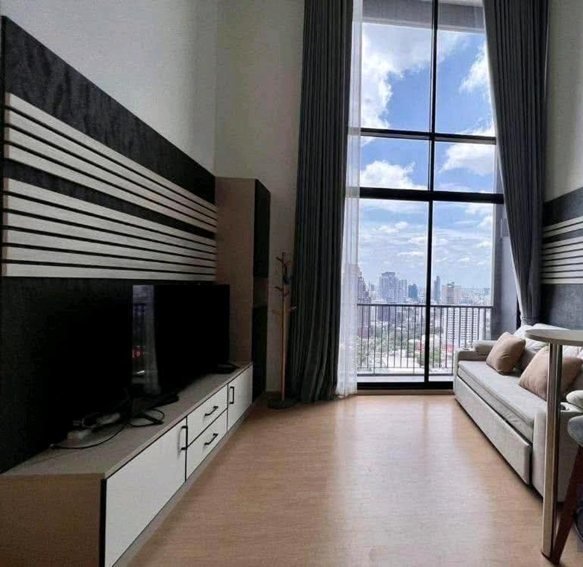 ให้เช่าคอนโดสุขุมวิท อโศก ทองหล่อ : 📌📌Duplex on Super High Floor with Thonglor View