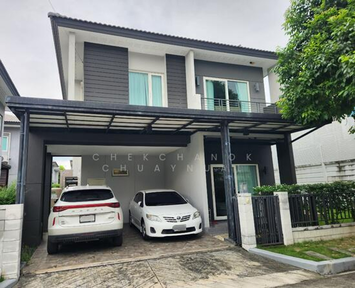 ขายบ้านนวมินทร์ รามอินทรา : บ้านเดี่ยว The City พหลโยธิน สายไหม แบบบ้านใหญ่ 4ห้องนอน 3ห้องน้ำ แปลงริมสภาพดีมาก ไม่เคยปล่อยเช่า ด่วน! ขายถูกที่สุดในโครงการ!