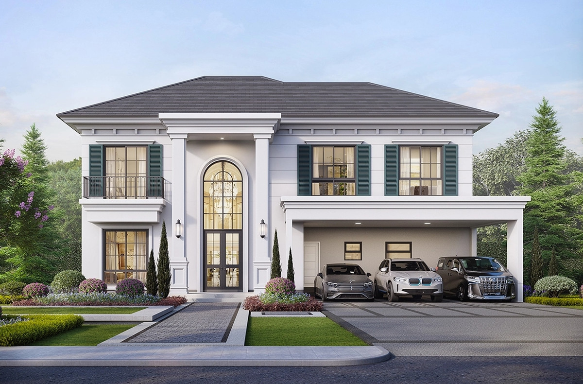 ขายบ้านบางนา แบริ่ง ลาซาล : เศรษฐสิริ บางนา กม.10 ,Please Contect: 0828944624