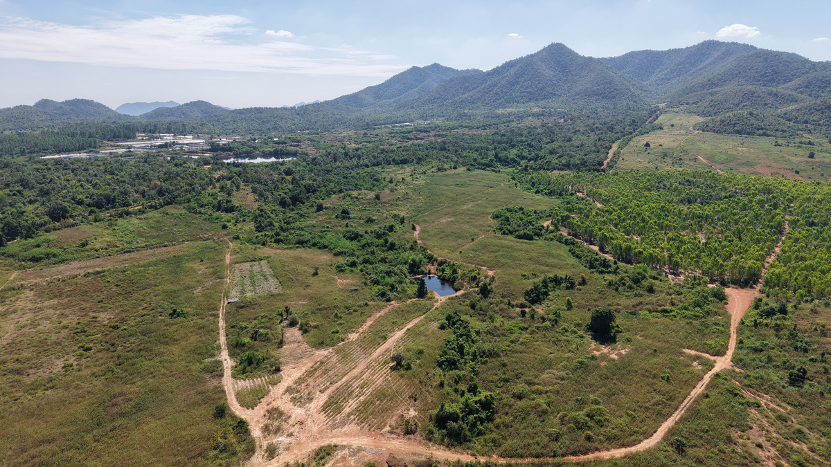 ขายที่ดินกาญจนบุรี : อาณาจักร 446 ไร่! ที่ดินติดเขาผืนเดียวในเมืองกาญจน์ (แก่นเสี้ยน)