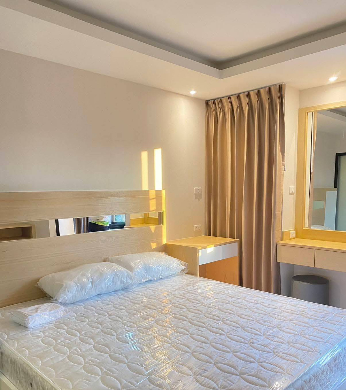 ขายคอนโดเชียงใหม่ : ขาย Finn condo 2 @สวนดอก เชียงใหม่ ห้องนอนแยกเป็นสัดส่วน เครื่องใช้ไฟฟ้าครบ T.0946511456