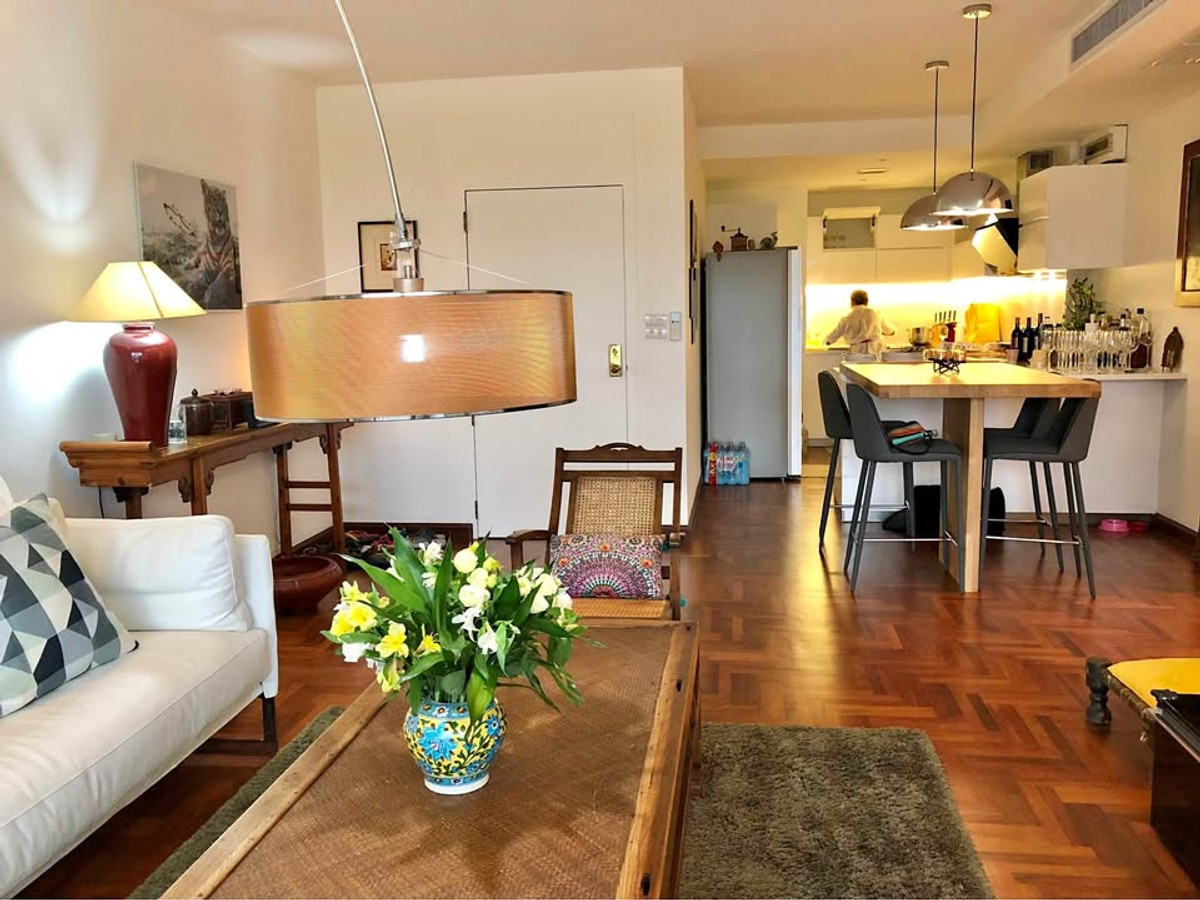 For RentCondoRama3 (Riverside),Satupadit : For Rent | Supreme Ville Sathorn, 2B 2B, MRT Lumphini, Newly Renovated, Unblocked Views, International School, 2 balconies, walk-in closet, Sathorn rental