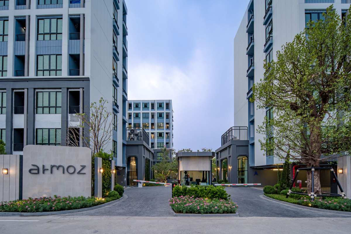 For RentCondoPathum Thani,Rangsit, Thammasat : 🔥For rent Atmoz Kanaal Rangsit, resort style condo 🔥 3rd floor, Building C