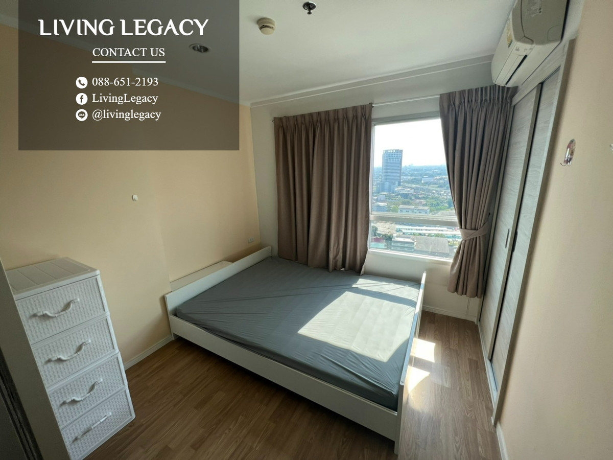 For RentCondoPattanakan, Srinakarin : T6DDTO Condo for rent Lumpini Place Srinakarin - Huamark Station 26 sq m, 23rd floor, Building B line id : @livinglegacy