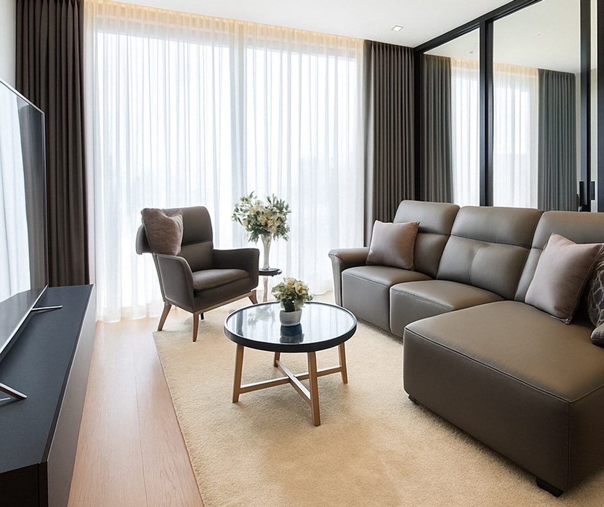 ให้เช่าคอนโดสุขุมวิท อโศก ทองหล่อ : 🔥ให้เช่า Beatniq Sukhumvit 32, 3 ห้องนอน 107 ตร.ม. ชั้นสูง, ใกล้ BTS ทองหล่อ