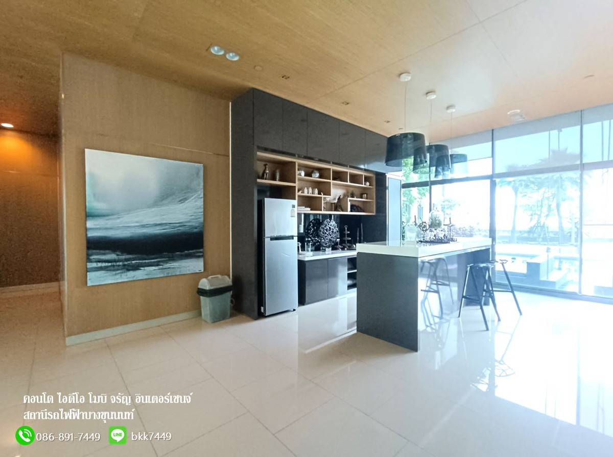 For SaleCondoPinklao, Charansanitwong : ✅✅Condo for sale, Ideo Mobi Charan-Interchange, 28.3 sq m., price lower than appraisal. Bang Khun Non BTS Station