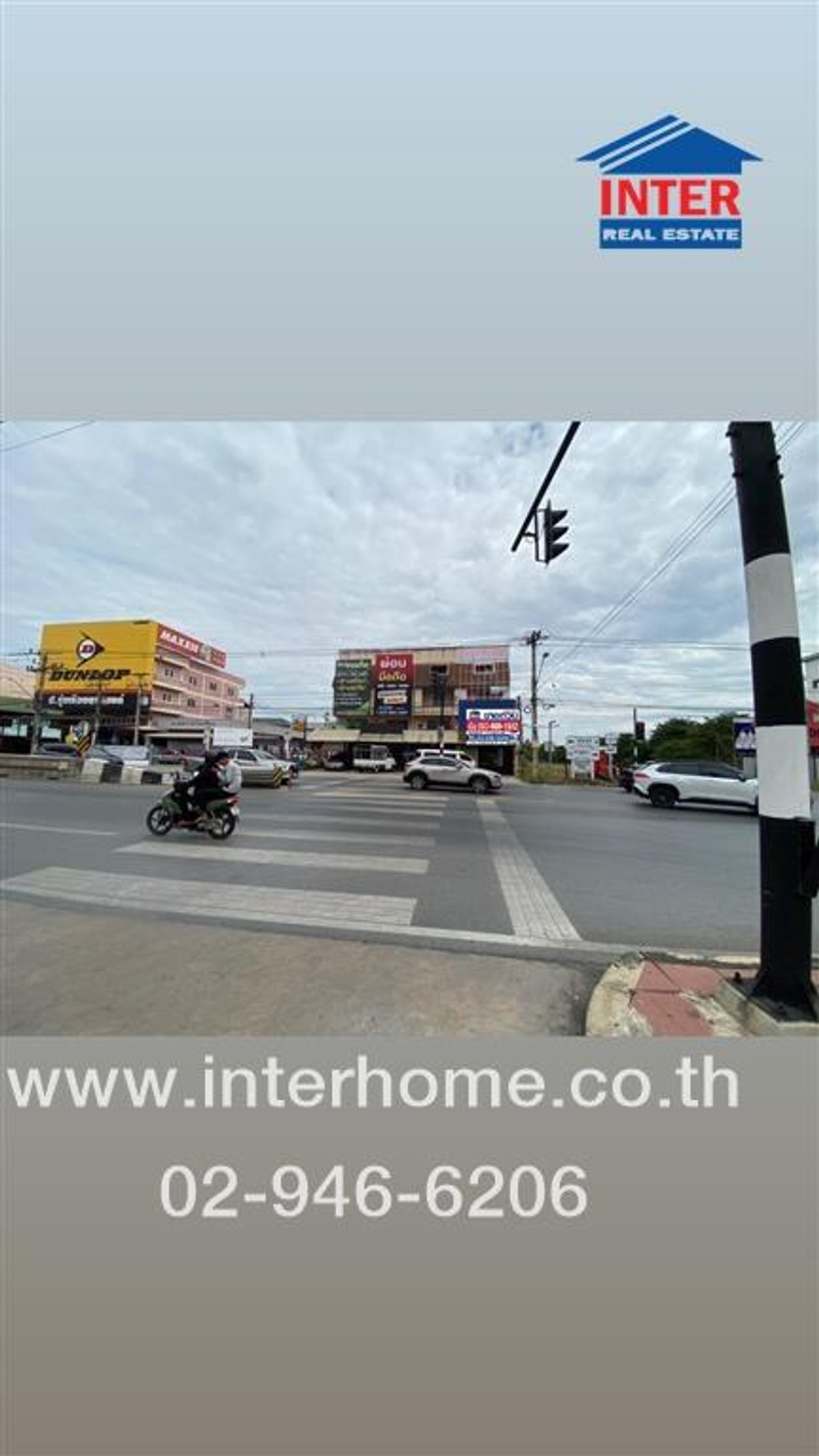 For SaleShop HousePathum Thani,Rangsit, Thammasat : Commercial building, 4 floors, 26.2 sq m, commercial building, near the red light at Lat Sawai Market. Prince Chao Sai Khlong 4 Road Next to Chotiwet Road, Lam Luk Ka, Pathum Thani