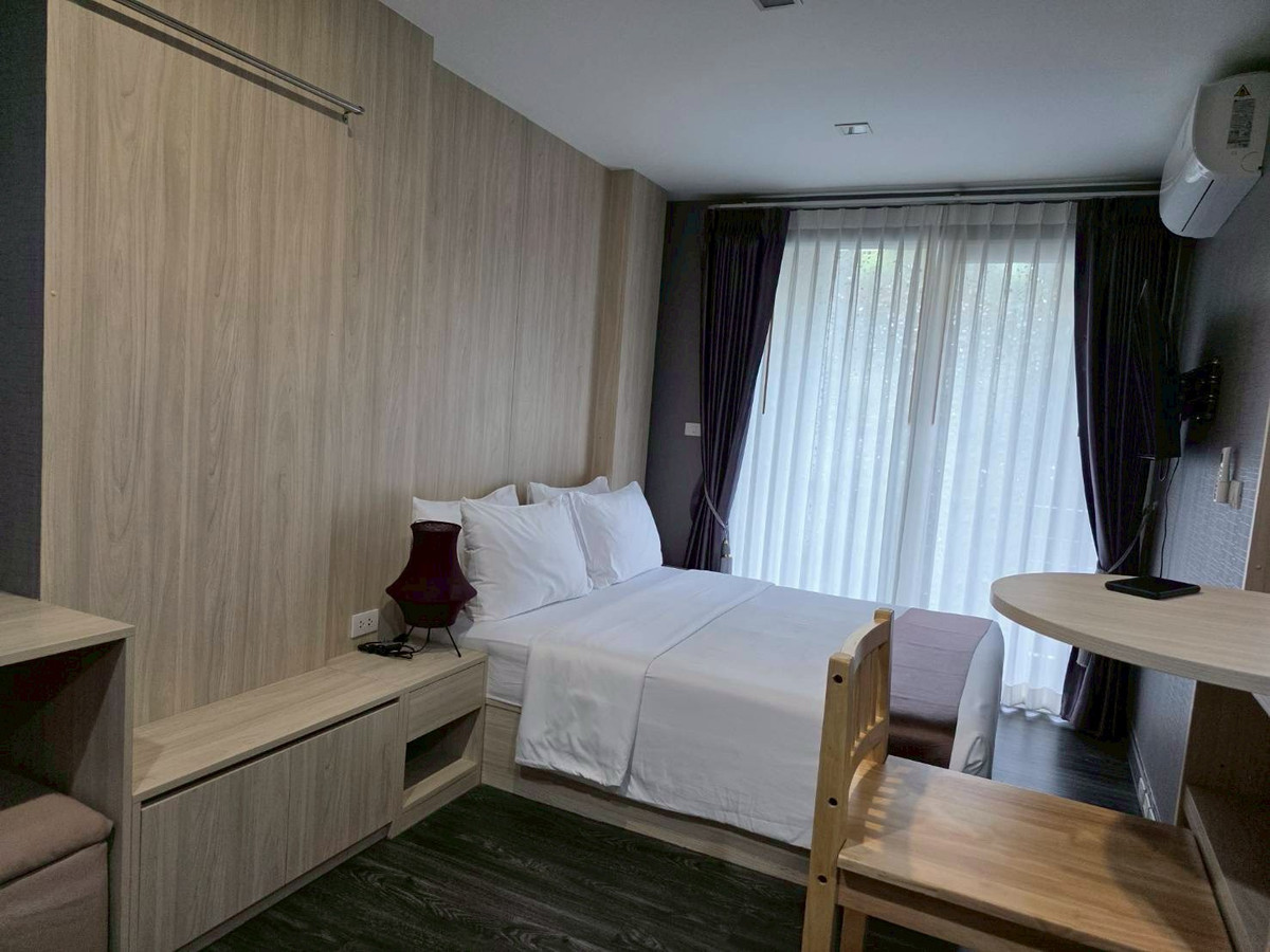 For RentCondoLadkrabang, Suwannaphum Airport : ✨For rent: Airlink Residence, large room 35 sq m, good location near Suvarnabhumi. Ready to move in immediately Complete furniture and electrical appliances, convenient travel.