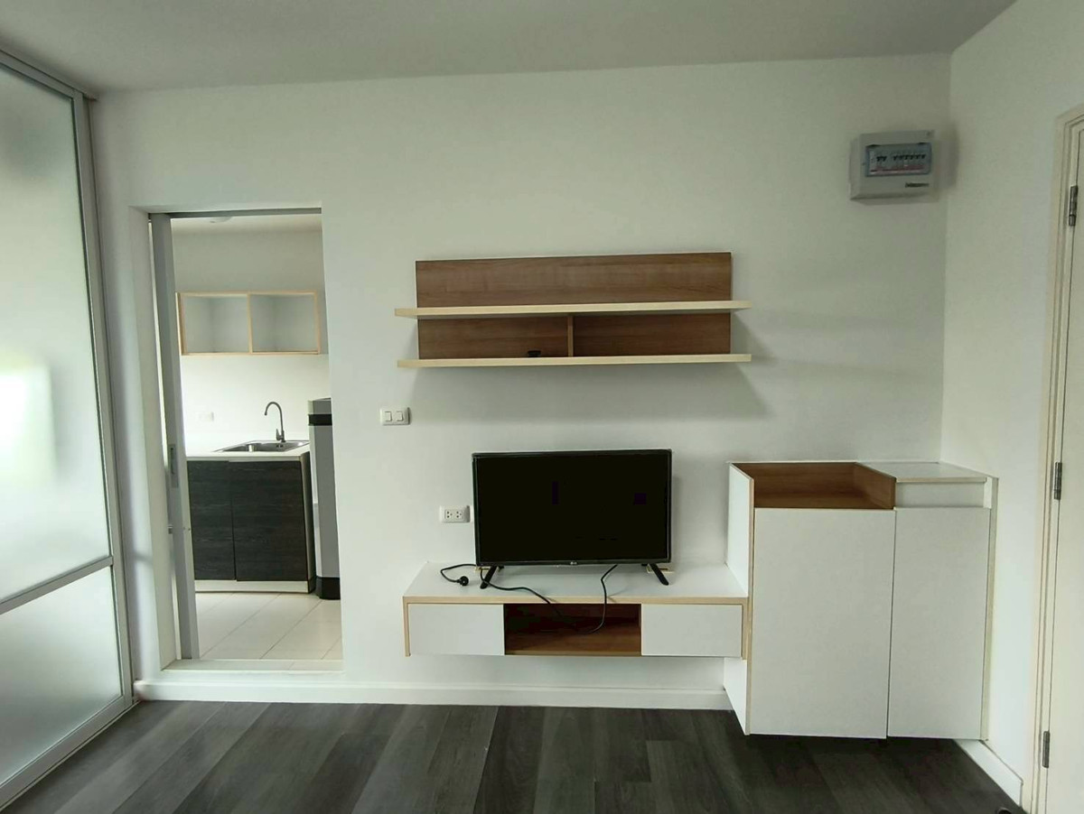 For SaleCondoPattaya, Bangsaen, Chonburi : Ddcondo Campus Bang Saen🌊Room in very good condition, Building C, 3rd floor, easy to walk, not far from the elevator, fully furnished, ready to move in✨ 1.53 million baht 📞065-5639565