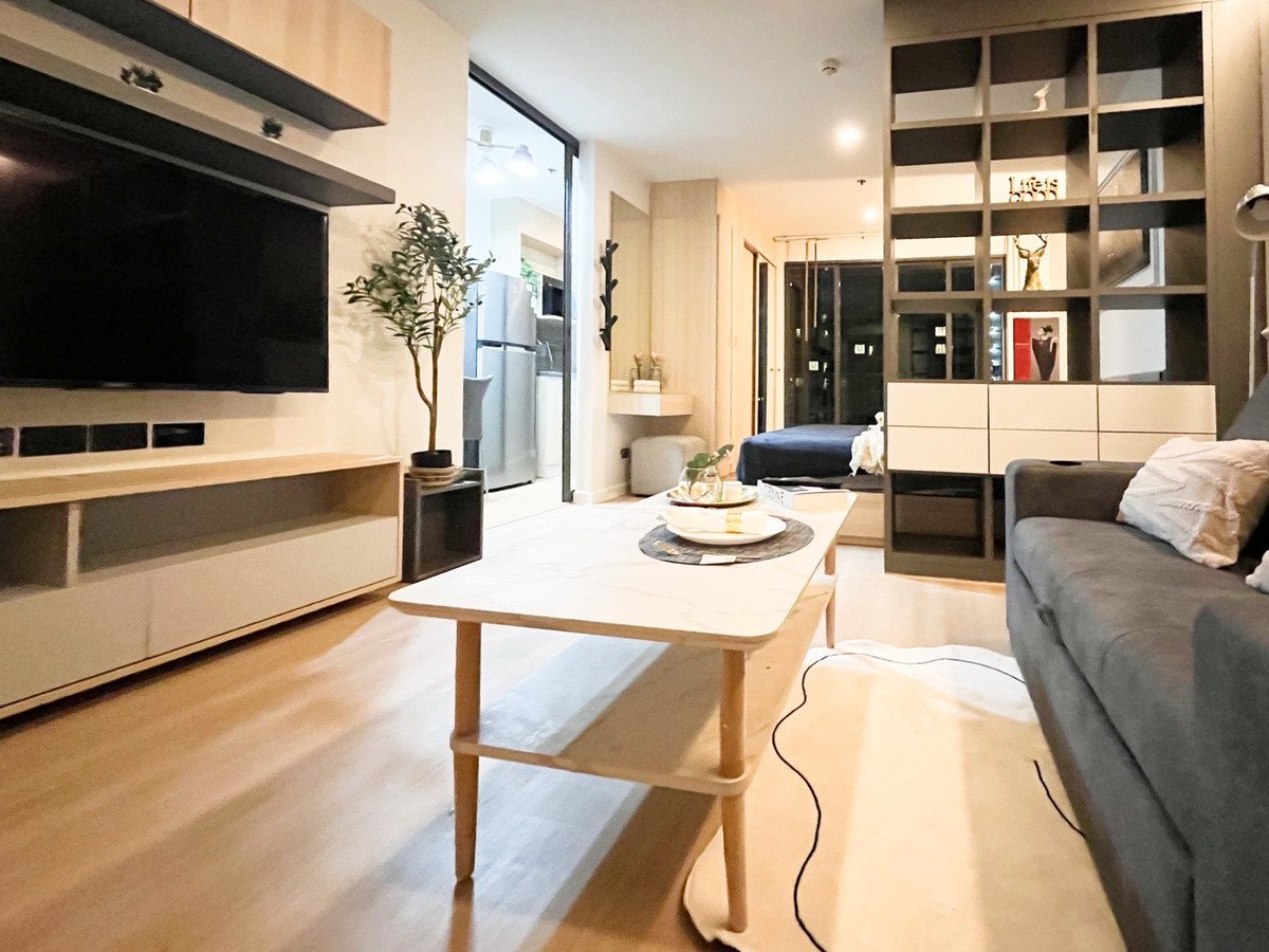 For RentCondoBangna, Bearing, Lasalle : 🔥For urgent rent🔥IDEO O2, large room, 42 sq m., wide balcony, beautiful room, newly renovated, near BTS Bangna, 500 m. ❗