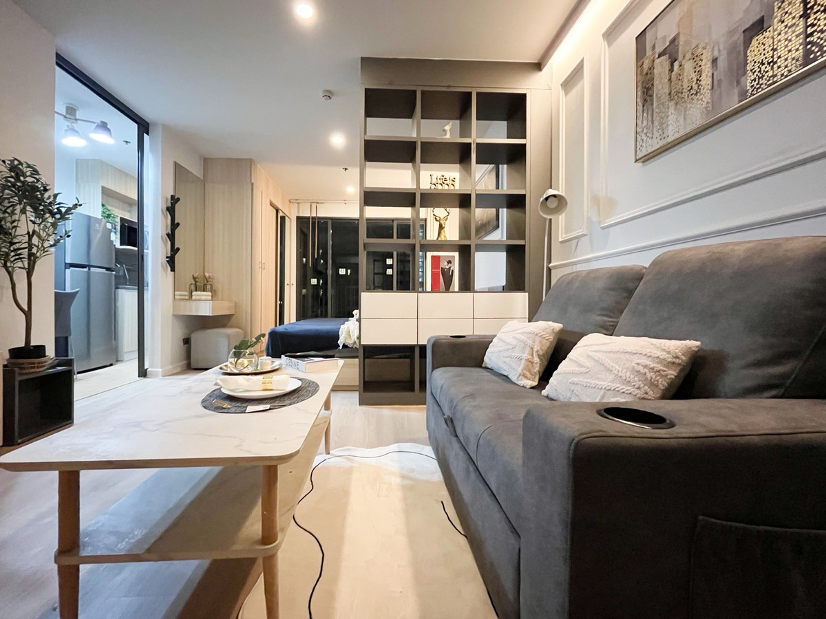 ให้เช่าคอนโดบางนา แบริ่ง ลาซาล : 🔥ให้เช่าด่วน🔥IDEO O2 ห้องใหญ่ 42 ตรม. ระเบียงกว้าง ห้องสวย รีโนเวทใหม่ทั้งห้อง ใกล้ BTS บางนา 500 เมตร ❗