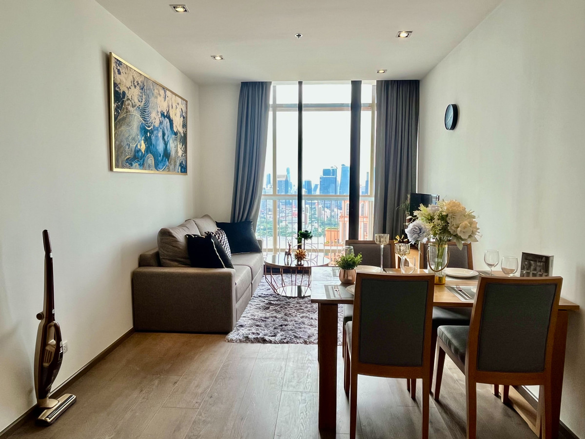 For RentCondoSukhumvit, Asoke, Thonglor : For rent!! Condo PARK ORIGIN PHROM PHONG (PARK 24) 44th floor (Super High Floor) area 69 sq m, 2 bedrooms, 2 bathrooms - with bathtub (BTS Phrom Phong) (Agents Welcome)