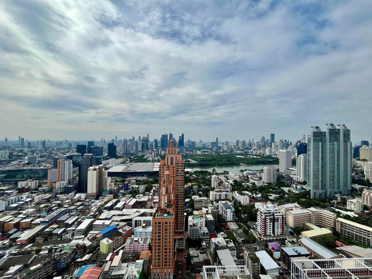 For RentCondoSukhumvit, Asoke, Thonglor : For rent!! Condo PARK ORIGIN PHROM PHONG (PARK 24) 44th floor (Super High Floor) area 69 sq m, 2 bedrooms, 2 bathrooms - with bathtub (BTS Phrom Phong) (Agents Welcome)