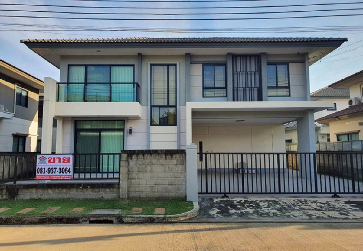 ขายบ้านนวมินทร์ รามอินทรา : ขายบ้านเดี่ยว หมู่บ้านคาซ่า วิลล์ รามอินทรา-วงแหวน 2 เนื้อที่ 52.3 ตร.ว. 2 ชั้น 4 นอน 3 น้ำ ทำเลดี ราคาต่อรองได้