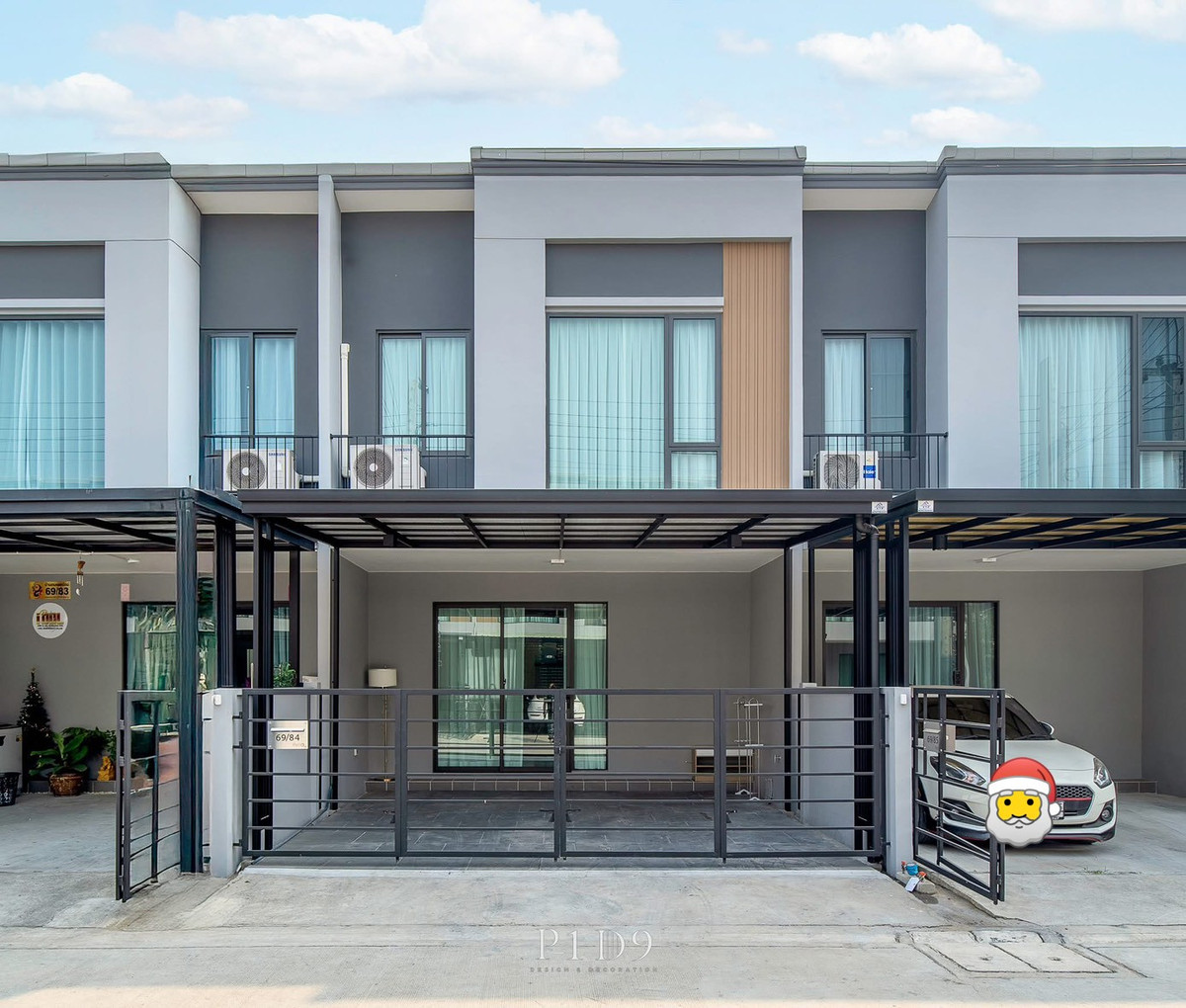 For RentTownhomeBangna, Bearing, Lasalle : 🏡 Single house for rent, Pleno Sukhumvit–Bangna 2, next to MEGA Bangna, 3 bedrooms, 3 bathrooms, fully furnished, ready to move in ✨ Price only 33,000 baht/month.