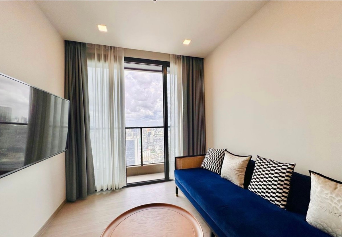 For SaleCondoRama9, Petchburi, RCA : For sale: One Nine Five Asoke - Rama 9, beautiful, fully furnished, high floor, near MRT Rama 9. If interested, contact Line @841qqlnr