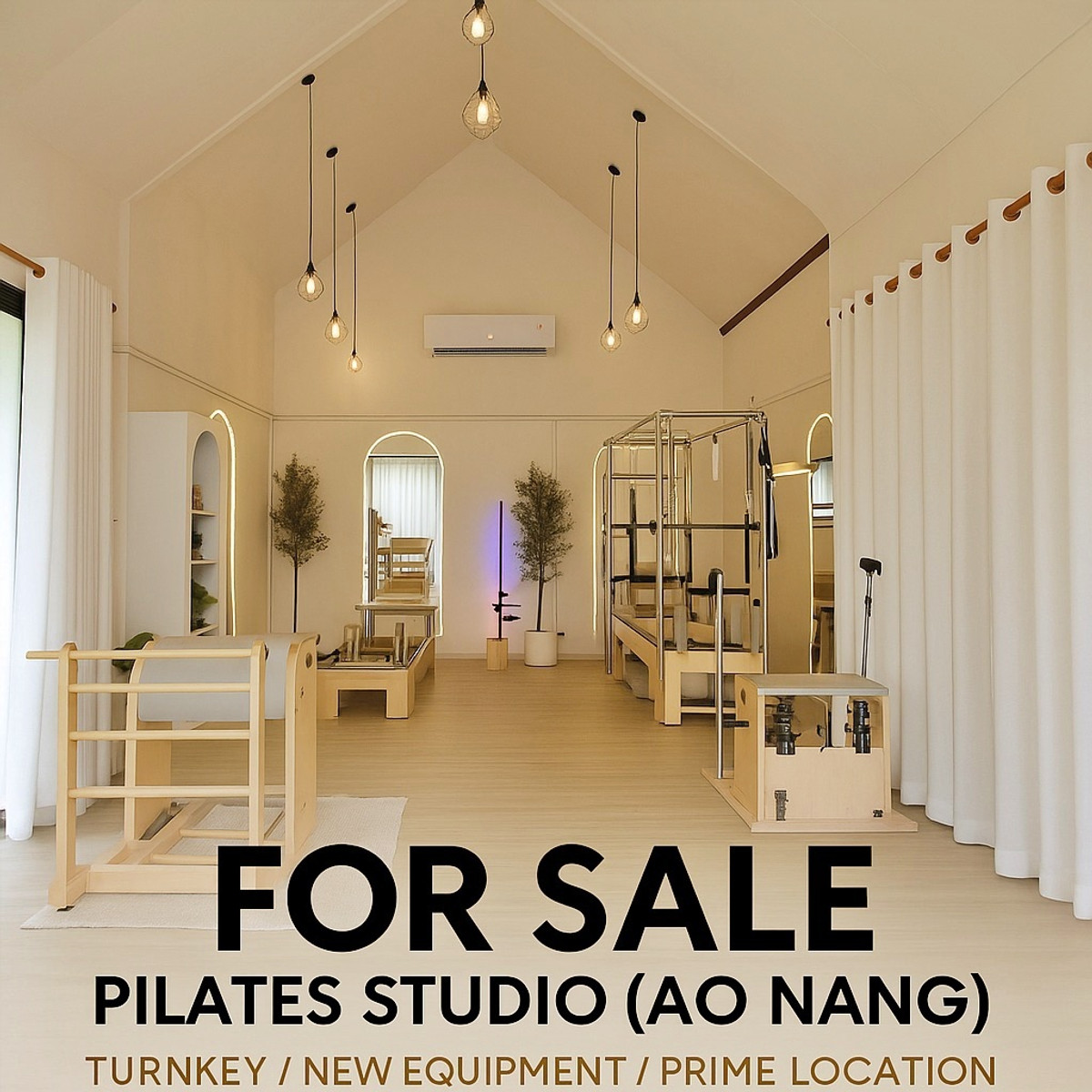 เซ้งร้านค้า/ตลาดนัดกระบี่ : ขายสตูดิโอพิลาทิส อ่าวนาง ในย่านที่มีผู้คนพลุกพล่าน ตรงข้ามร้านอาหารชื่อดัง