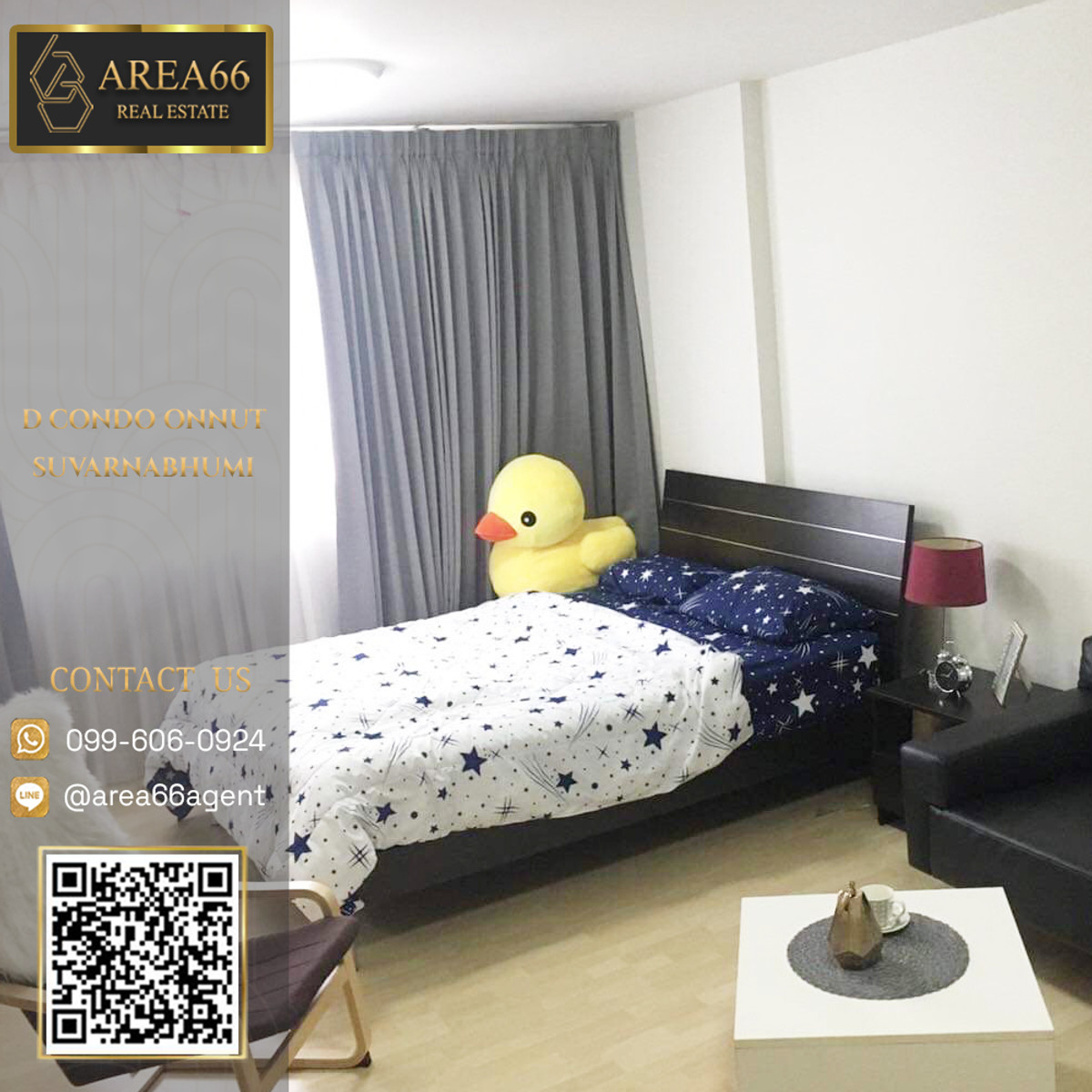 For SaleCondoLadkrabang, Suwannaphum Airport : 🔥 For sale!! Condo DCondo On Nut-Suvarnabhumi