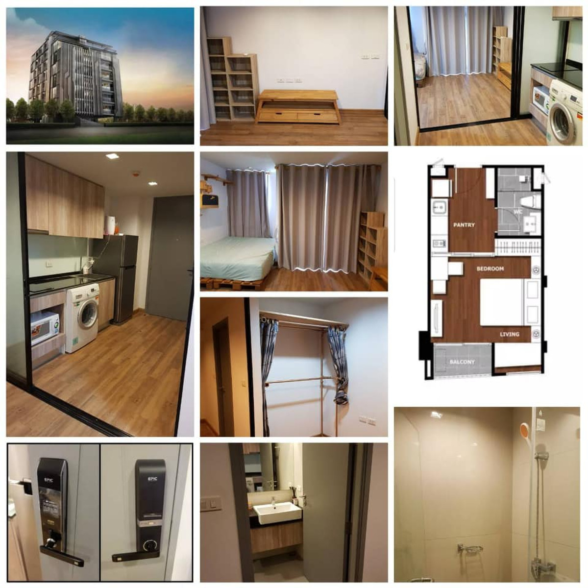 For SaleCondoRatchadapisek, Huaikwang, Suttisan : WIRE RATCHADA 19 / Studio (SALE WITH TENANT), Wire Ratchada 19 / Studio (Sale with tenant) TARN111