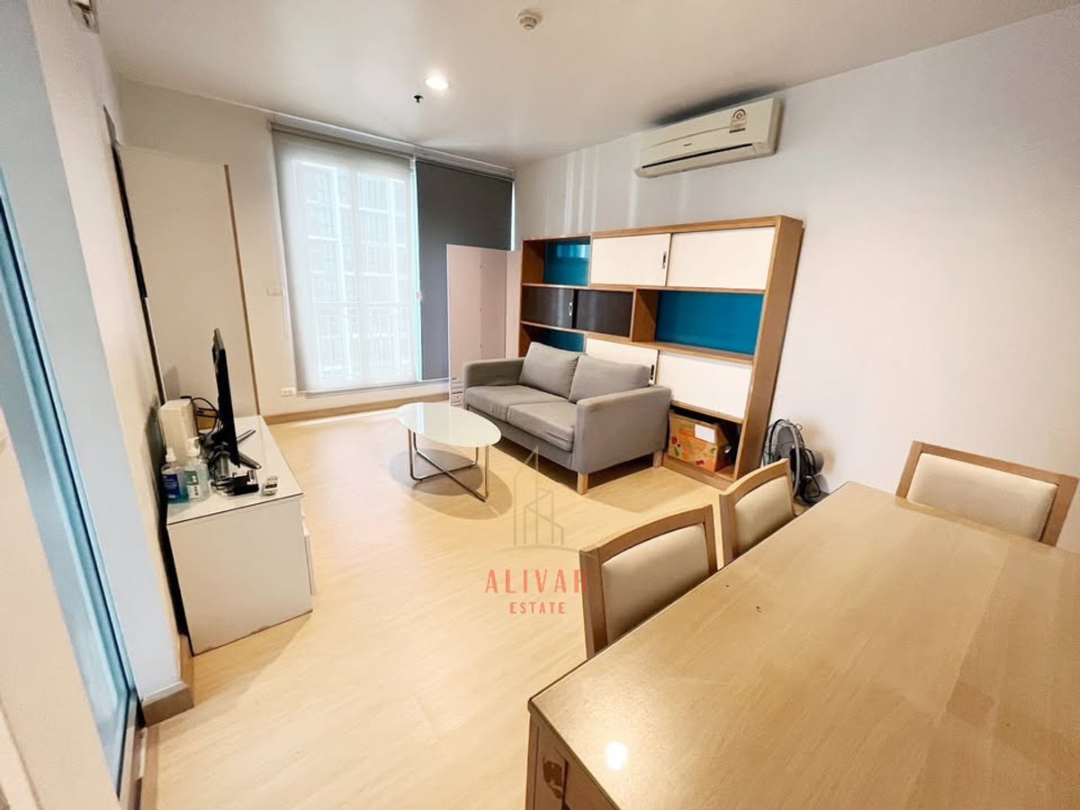 ให้เช่าคอนโดรัชดา ห้วยขวาง : RC119625 Condo 2 Bed for rent at LIFE @ รัชดา-ห้วยขวาง ติด MRT ห้วยขวาง