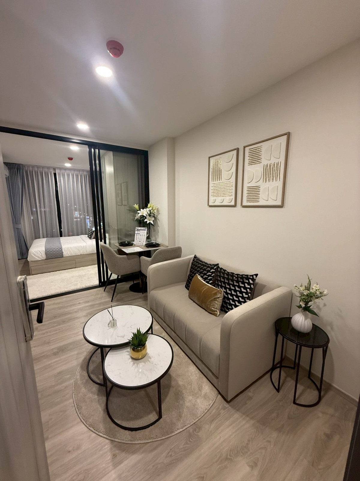 For SaleCondoSamut Prakan,Samrong : 📍 📍 Fully furnished room, good price, only one room, you can move in now.