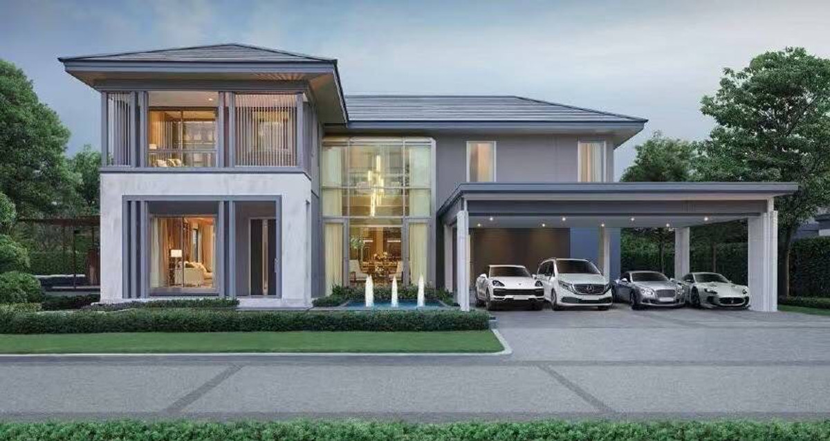 HouseMin Buri, Romklao : For sale and rent: Perfect Place, Masterpiece Century, Ramkhamhaeng 164, area 250 square meters.