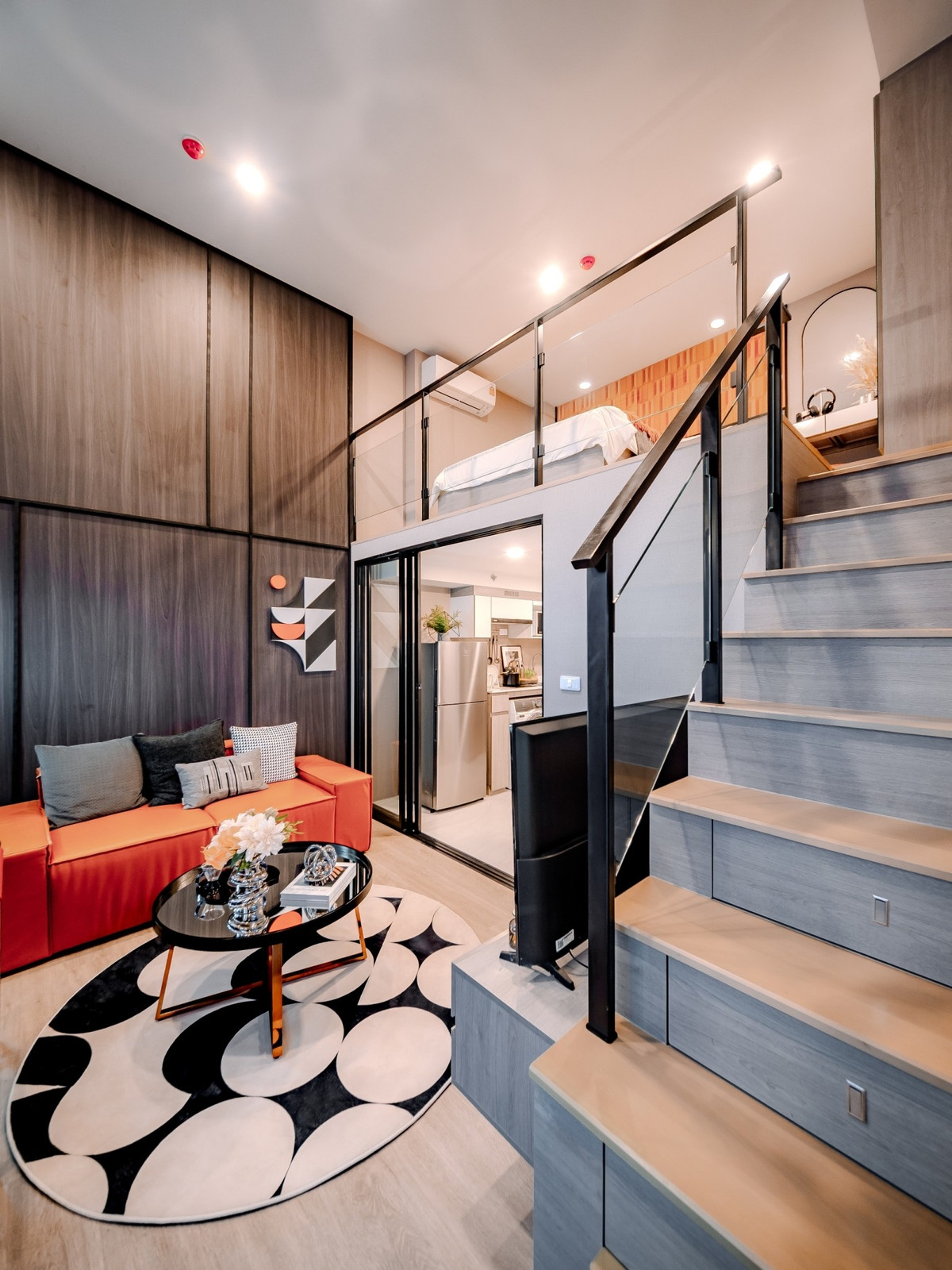 For SaleCondoRattanathibet, Sanambinna : 2-story condo, ready to move in!! Nonthaburi area 🏢