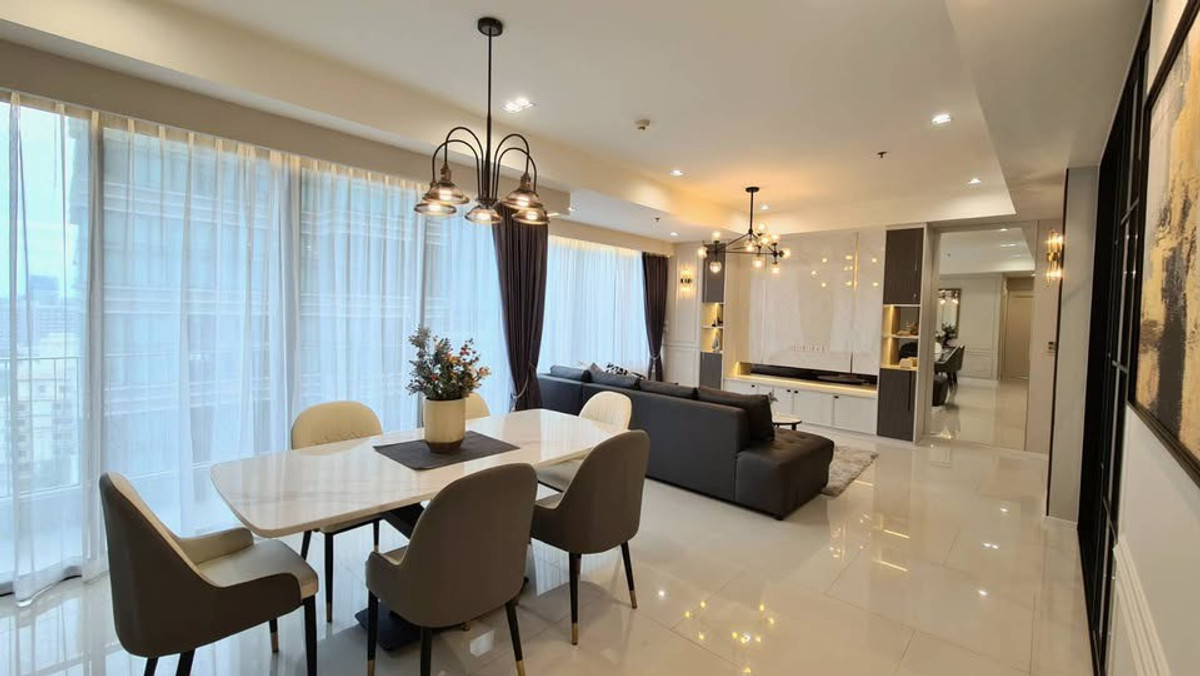 For RentCondoSukhumvit, Asoke, Thonglor : LTH13633 – Condo for Rent | For The Emporio Place Sukhumvit 24 | 108 sqm | 2 Beds 3 Baths | 95K/Month | Near BTS Phromphong | คอนโดให้เช่า ฟอร์ ดิ เอ็มโพริโอ เพลส สุขุมวิท 24