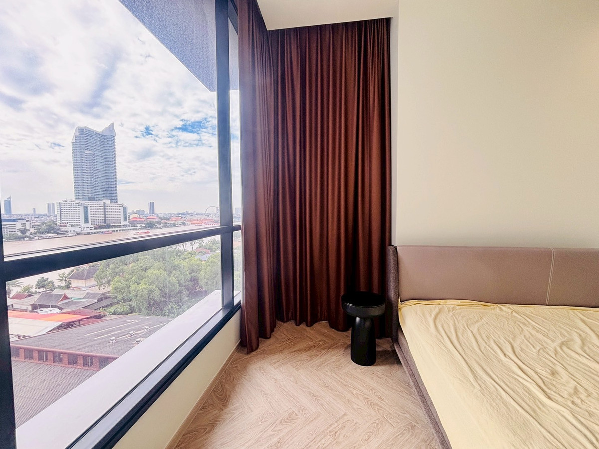 For SaleCondoWongwianyai, Charoennakor : Selling cheap, next to the river!! 2 Bedroom 4 min BTS Krung Thonburi Station Chapter Charoennakhon Riverview Condo for Sale !! 2 Bedroom 4 min BTS Krung Thonburi Station Chapter Charoennakhon
