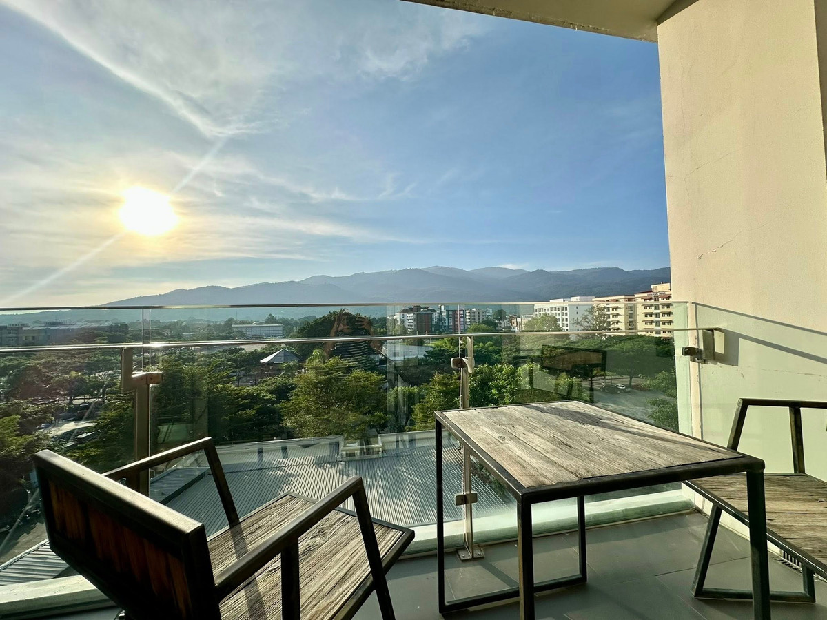 For RentCondoChiang Mai : ⭐ For Rent | The Nimmanna Condo | Spacious 50 sq.m. Unit with Stunning Doi Suthep View – Prime Nimman Location
